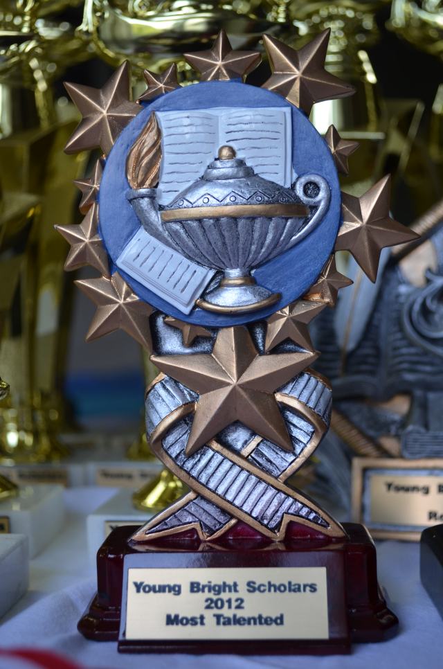 Most talented trophy